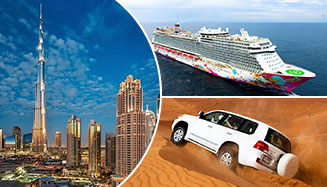 Cruise Desert Safari and UAE City Tours